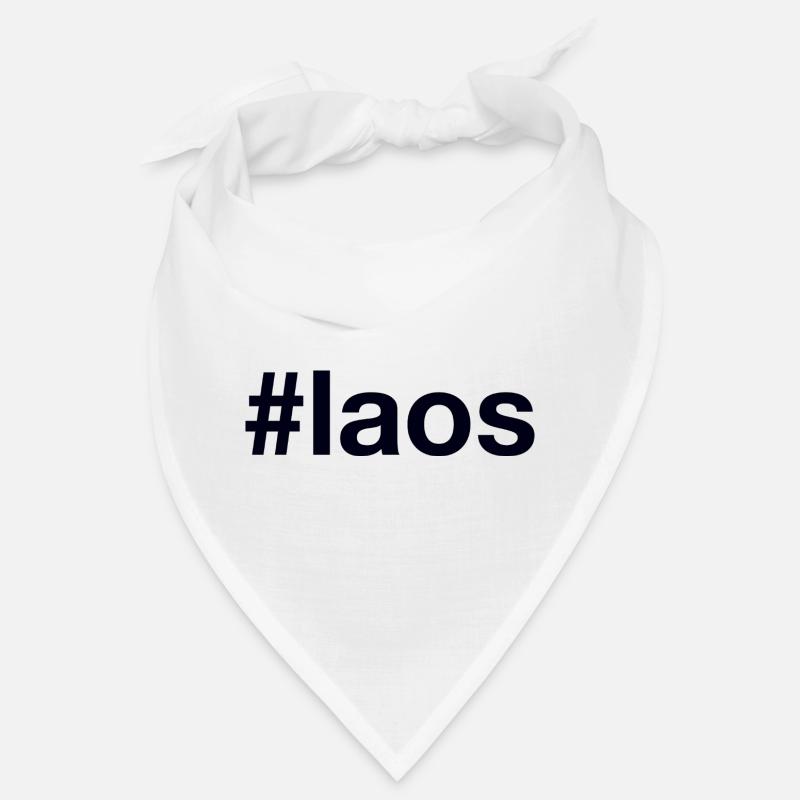 Laos Hashtag Bandana