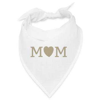 MUM – Mutterliebe  - Bandana - Weiß - Vorne