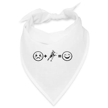 Pickleball Turnier Fans lieben Pickleballspielerin - Bandana - Weiß - Vorne