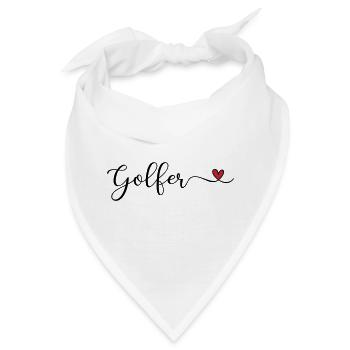 Golfer - Bandana - Weiß - Vorne
