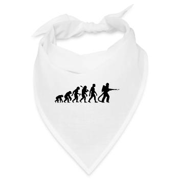 Feuerwehr Feuerwehrmann Evolution Für Den Einsatz - Bandana - Weiß - Vorne
