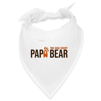 Papa Bear: El Verdadero Papá - Bandana - Weiß - Vorne
