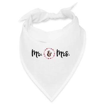 Hochzeit - Bandana - Weiß - Vorne