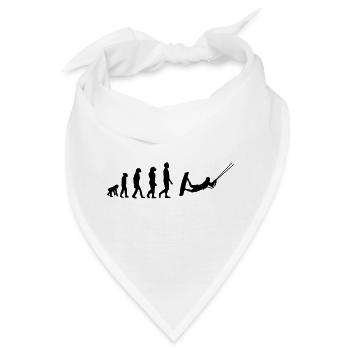 Kiteboard,Kiteboarder,Kite,Kiteboarding,Meer,Board - Bandana - Weiß - Vorne
