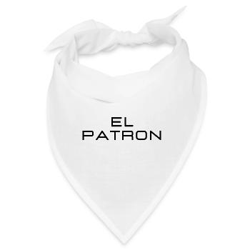 El Patron – Der Macher Look - Bandana - Weiß - Vorne
