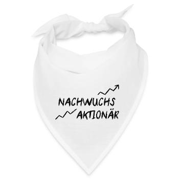 Nachwuchs Aktionär - Bandana - Weiß - Vorne