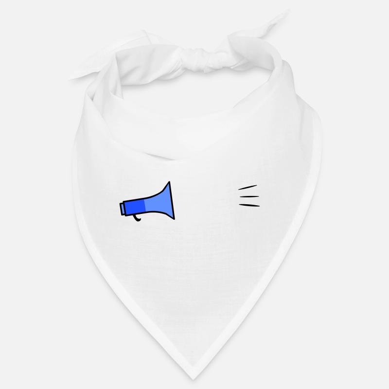 Megafon Text-Template Bandana