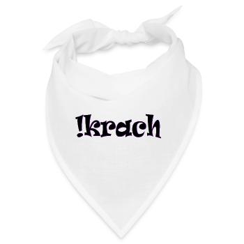 Krach - Bandana - Weiß - Vorne