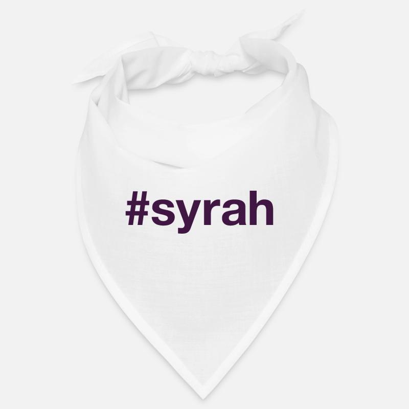 SYRAH Hashtag Bandana