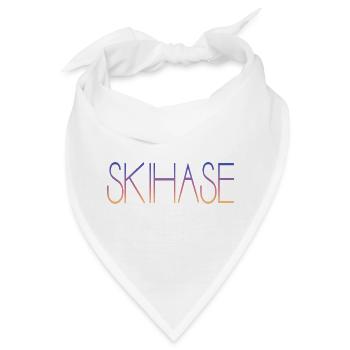 Skihase - Bandana - Weiß - Vorne