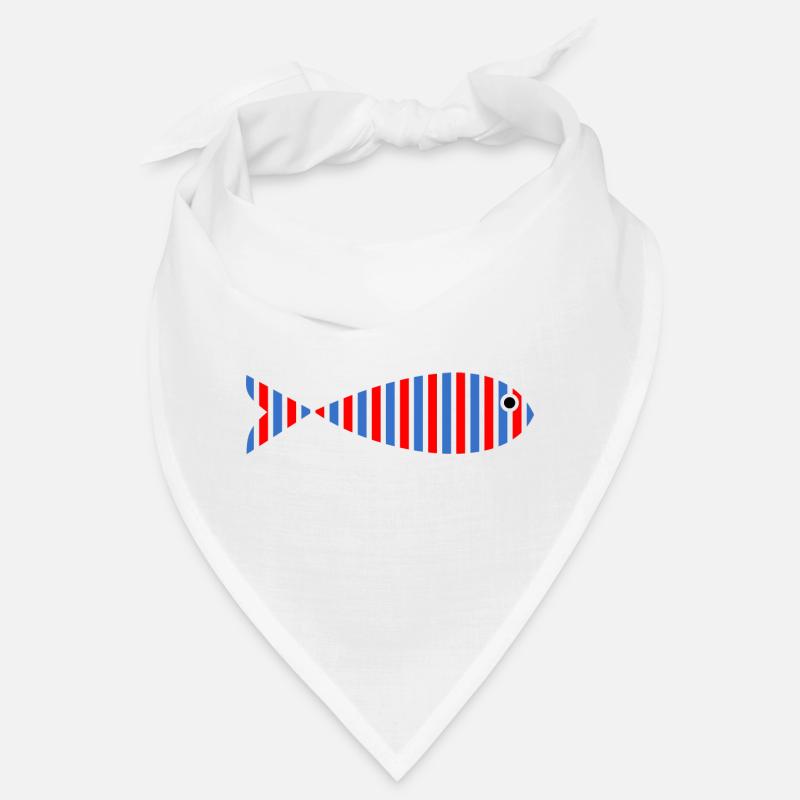 FISH. SARDINE. APRIL FOOLS. SEA. OCEAN Bandana