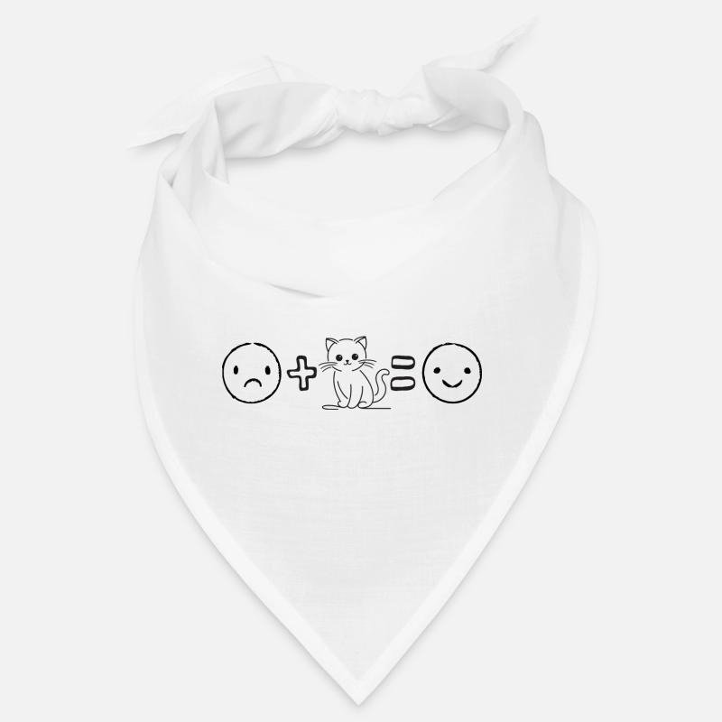 Leben ist besser mit Katzen Bandana