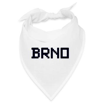 BRNO Tschechien - Bandana - Weiß - Vorne