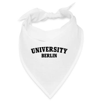 University Berlin - Bandana - Weiß - Vorne