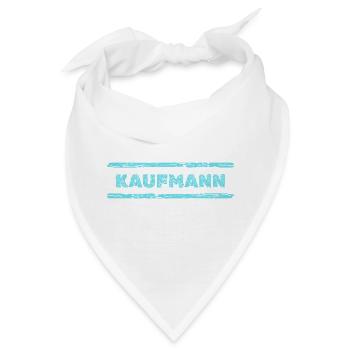 Beruf Kaufmann - Bandana - Weiß - Vorne