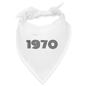 55. Jubiläum 55 Jahre Jubiläum - Bandana - Weiß - Vorne