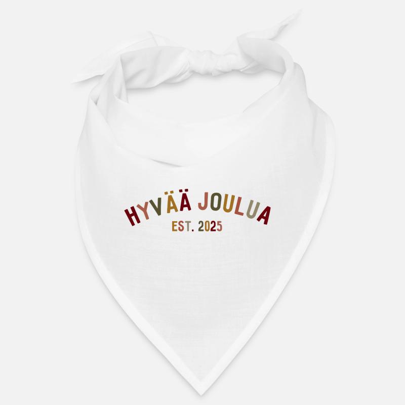 Hyvää Joulua - Fondé en 2025 - Joyeux Noël Bandana