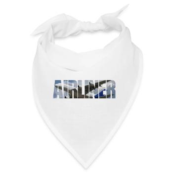 Airliner A-380 - Bandana - Weiß - Vorne