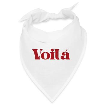 Voila - Bandana - Weiß - Vorne