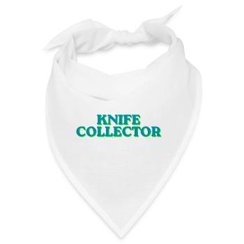 Klingen-Sammler Neon-Look - Bandana - Weiß - Vorne