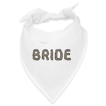 Braut, Junggesellinnenabschied, Leo, JGA - Bandana - Weiß - Vorne