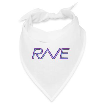 Rave-Ligatur - Bandana - Weiß - Vorne