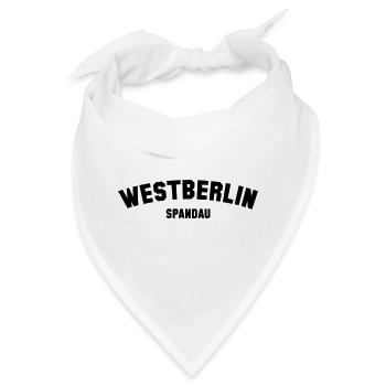 SPANDAU - Bandana - Weiß - Vorne