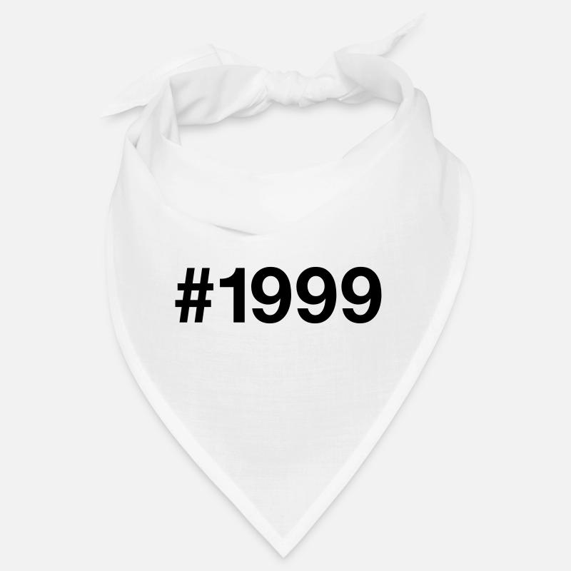 Hashtag vintage 1999 27 ans Anniversaire Bandana