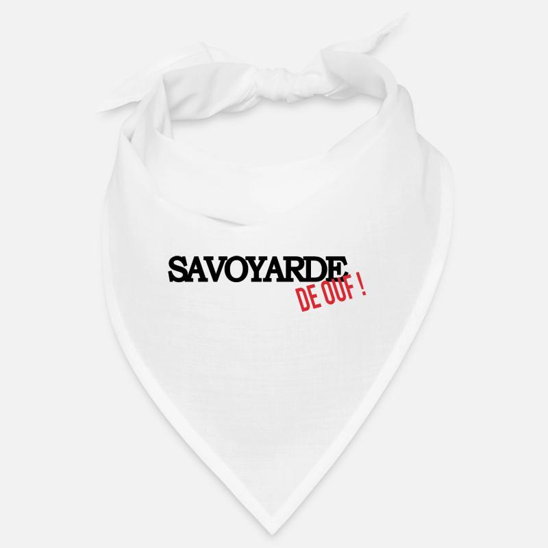 Savoyarde de ouf (noir) Bandana