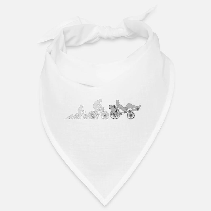 Evolution Liegerad - Bandana - Weiß