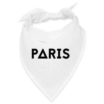 PARIS - Bandana - Weiß - Vorne