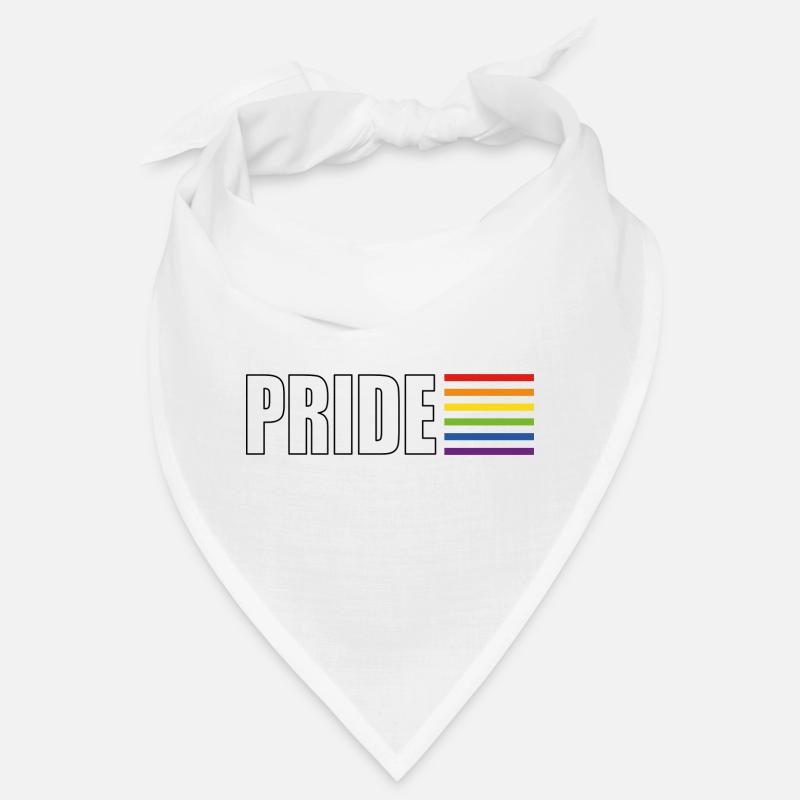Drapeau arc-en-ciel de la fierté Bandana