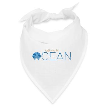 Ocean Love - Bandana - Weiß - Vorne