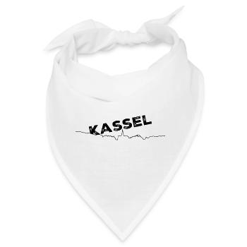 Kassel - Pure Lebensfreude.... - Bandana - Weiß - Vorne