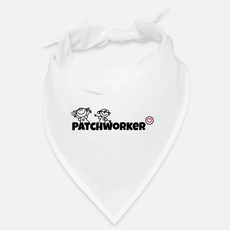 Patchworker - Bandana - Weiß