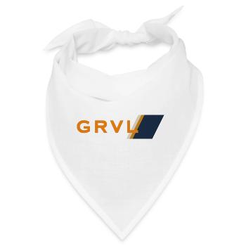 Gravel Logo - Bandana - Weiß - Vorne