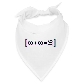 2. Unendlich - Bandana - Weiß - Vorne