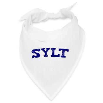 Sylt - Nordsee - Deutschland - Westerland - Bandana - Weiß - Vorne
