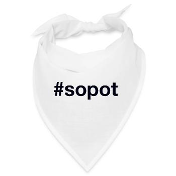 Sopot Polska Polen - Bandana - Weiß - Vorne