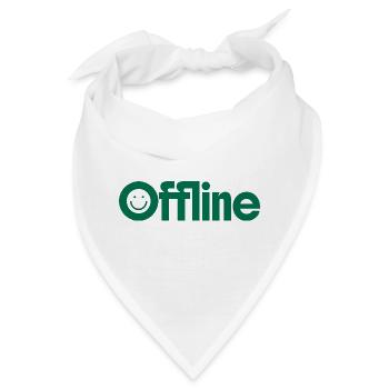 Offline-Modus - Bandana - Weiß - Vorne