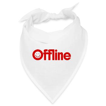 offline - Bandana - Weiß - Vorne