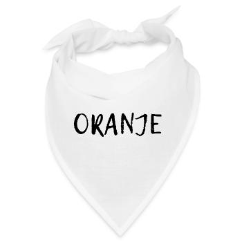 Oranje - Nederland - Niederlande - Netherlands - Bandana - Weiß - Vorne