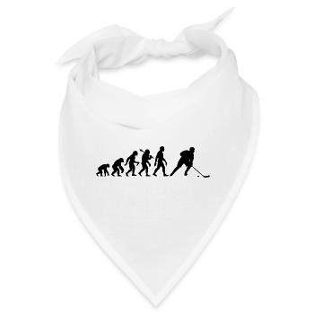 Eishockey Evolution Für Eishockey Spieler - Bandana - Weiß - Vorne