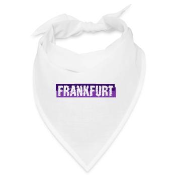 Frankfurt am Main - Deutschland - Germany - Bandana - Weiß - Vorne