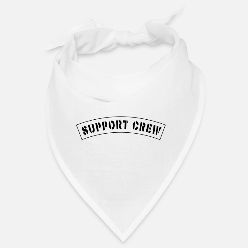 Support crew style patch Bandana