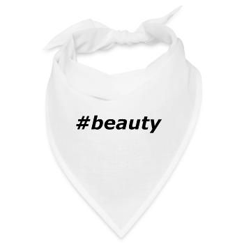 #beauty - Bandana - Weiß - Vorne