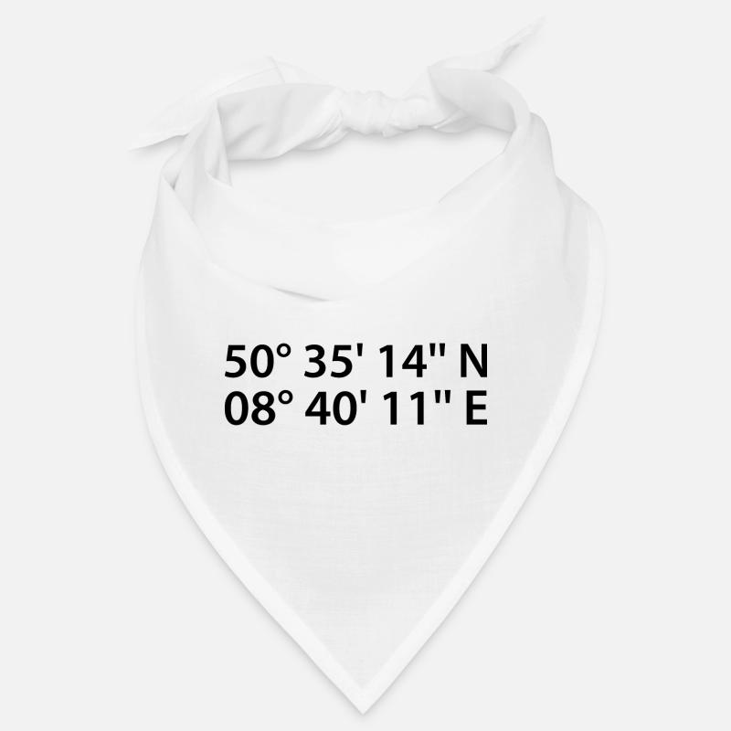Coordonnées de coulée Bandana
