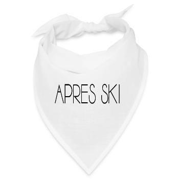 Apres Ski - Bandana - Weiß - Vorne