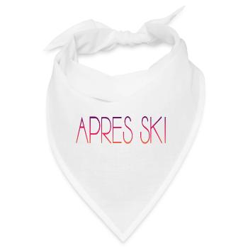 Apres Ski - Bandana - Weiß - Vorne