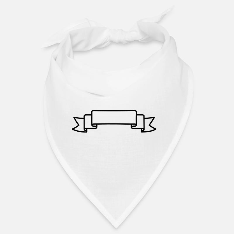 Typenschild Wimpelschleife Bandana
